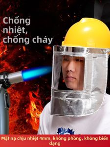 Fire Resistant Heat Insulating Splash Proof Welding Face Shield