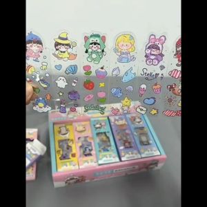 Pembatas Buku Momo Bookmark Cartoon (isi 5ps)