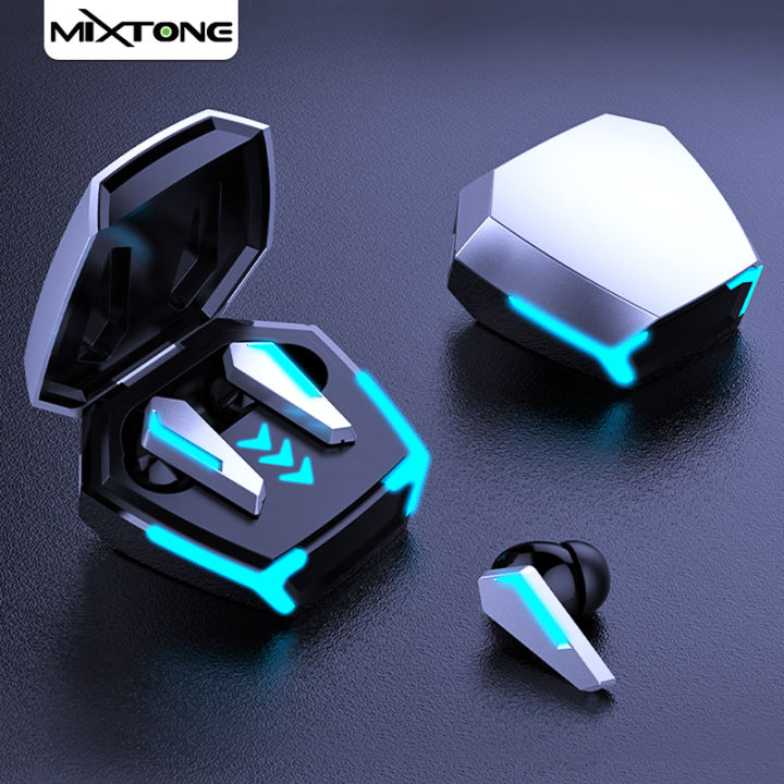 MIXTONE M10 TWS Bluetooth Earphone Gaming Wireless Earbuds HiFi Stereo ...