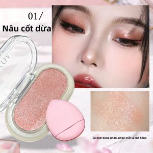 FAICCIA | Phấn Má Hồng Nhẹ Sáng Tự Nhiên Mica Đào