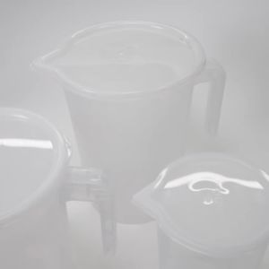 Ca đong nhựa CÓ NẮP cốc đong đinh lượng bằng nhựa trong suốt chia vạch
