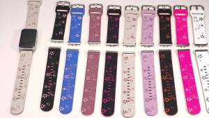 Silicone Band Engraved Strap for Samsung Watch Fit 3 Watch Band Women Sport For Samsung Watch Fit 3 Replacement Bracelet Belt