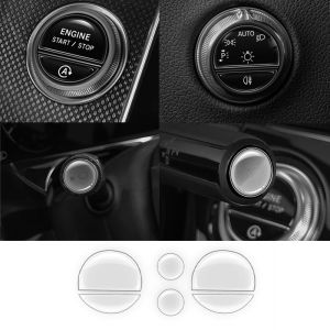 Mercedes Benz Nút Bấm Khởi Động Dừng Động Cơ Nhãn Dán Bảo Vệ Trong Suốt Cho C E GLC S Class W177 W206 W214 X254 W223
