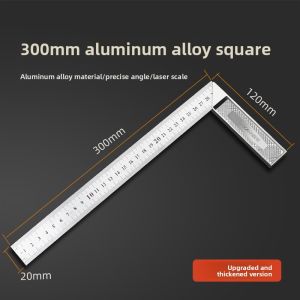 LECAN | Precision Leveling Triangular Ruler with Thickened Aluminum Alloy