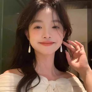 Elegant Waterdrop Pearl Zircon Earrings New Chinese Style Retro Design High-End Lightweight Luxury Personality Qipao Ear Jewelry