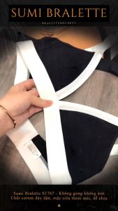 S1767 Sumi Bralette nữ đai bản to không gọng mút có thể tháo rời phong cách năng động sporty Braletteshousevn