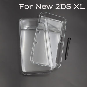 Clear Crystal Hard Case+Stylus Pen Kit For 2DS 3DS 3DS XL New 3DS New 3DS XL NDSi NDSL New 2DS LL Game Console Protective Shell
