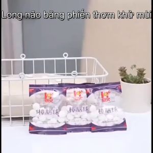 [HÀNG CÓ SẴN] Long não băng phiến thơm khử mùi đuổi gián côn trùng nấm mốc khử mùi nhà vệ sinh