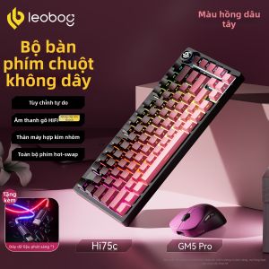 LEOBOG | Bộ Bàn Phím Cơ Có Thể Tùy Chỉnh 3 Chế Độ cho Máy Tính để Bàn và Laptop