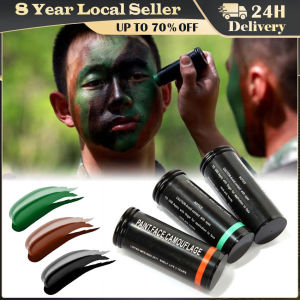 3PCS/Set Army Fans CS Shooting Face Paint Camouflage Oil Men Women Outdoor Military Training Performance Hunting Tactical Gear