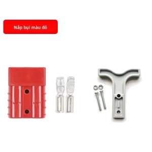 TAKORI 50A 120A 175A 350A 2Pin Phích Cắm Điện Có Nắp Chống Bụi Tay Cầm Kết Nối Nhanh Ngắt Kết Nối Nguồn Pin Ô Tô Kết Nối Nguồn 600V