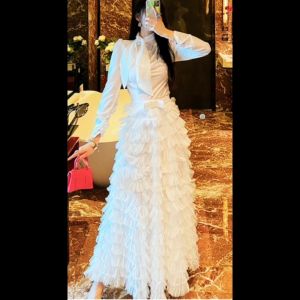 Rok Tutu Milanna Layered Tulle Long Skiet Import/Bawahan Perempuan Peminin