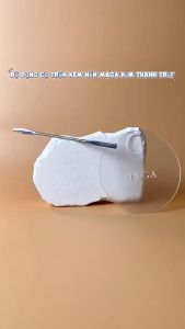 Bảng Trộn Makeup Trong Suốt Cao Cấp  MAGA – Kết Hợp Cùng Spatula Bạc