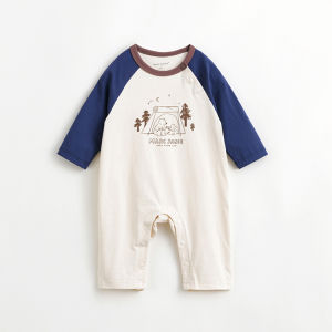 Marc&Janie | Cotton A-grade Baby Onesie with Bear Doodles