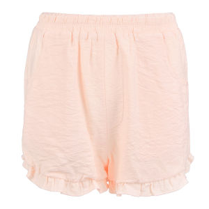 Original Design MY MUM MADE IT Pastel Pink Pleated Loose Tencel Shorts Womens Casual Pants Female Summer Thin Cotton Blend