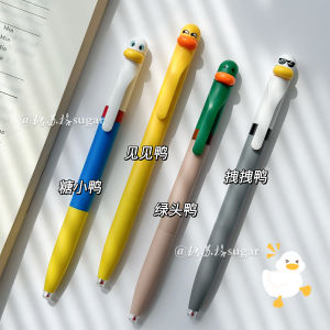 Joytop Duckling Neutral Pen Rotating Core Stress Relief High Aesthetic Value Cute Student Black 0.5mm Exam Brush Pen