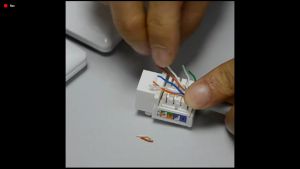 Cat6 RJ45 Keystone Jack Network Module Information Sockets (Pack of 10): Reliable Connectivity for Your Network