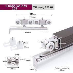 Ray Trượt Chắc Chắn Ít Tiếng ồn 150kg