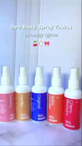 Deodorant Tawas Spray by Deolify Untuk Menghilangkan Bau Badan dan Mencerahkan