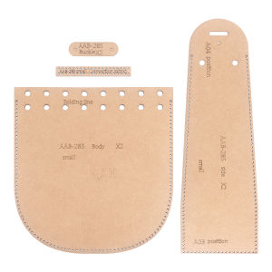 Womens Fashionable Handbags Single-Shoulder Bags Kraft Paper Template DIY Leather Handmade CraftsSewing Template with Holes
