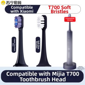 Electric Toothbrush Head Compatible with Xiaomi T700 by Liochao Initial June Deep Cleaning Adult Hardness Grade Normal Size