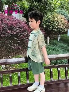 XINYUTONGGE | Traditional Chinese Style Hanfu Suit for Boys