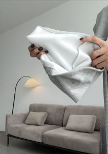 Quần Ống Rộng Ống Đứng Màu Đen Cho Nữ Mùa Xuân Thu Mới Quần Thể Thao Cotton Rộng Rãi Cạp Cao Quần Dài