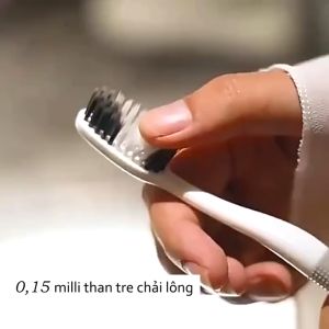 Combo 8 Bàn Chải Đánh Răng 2in1 Kèm Dụng Cụ Cạo Lưỡi Đa Năng Đầu Lông Bàn Chải Mềm MịnChông Trượt