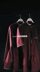 Casella Baju Koko Pria Lengan Panjang | Baju Koko Nasser Embroidery