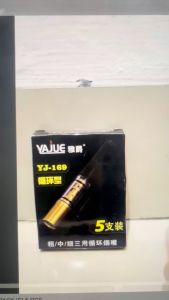 YAJUE YJ169 ISI 5 PCS PIPA FILTER SARINGAN ASAP PERMANEN UKURAN STANDARD 8MM DAN SLIM 6Mm