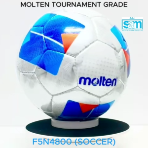 MOLTEN F5A4800 / F5N4800 (New Color) FOOTBALL SOCCER MATCH BALL BOLA SEPAK PERLAWANAN. SAIZ 5