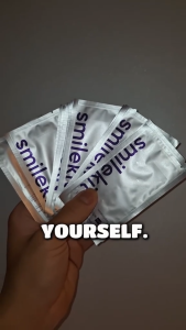 🔥SmileKit V34 Whitening Strips Teeth Whitening Strips 牙齿美白牙贴 Purple Tooth Whitening Tooth Stain Treatment