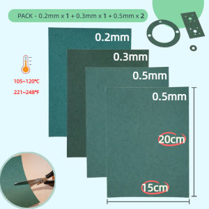 Gasket Paper Sheets 20x15cm|Tear-Resistant Heatproof Oil-Resistant DIY Engine Gaskets Scooter Motorcycle Lawnmower Chainsaw