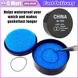 Waterproof Watch Back O-Ring Case Waterproof Oil Box Watch Crown O-Ring Gasket Silicone Grease Seal Lubricant Repair Tool