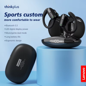 Lenovo | Original Lenovo XT80 Sports Wireless Earphones with Mics LED Power DisplayHifi Stereo Sound Bluetooth 5.3 TWS HeadphHeadphones