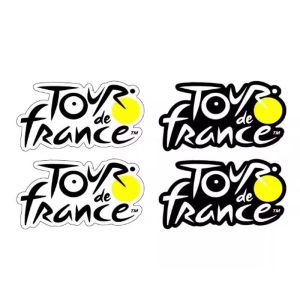 2 Pcs Road Bike Mountain Bike Stickers Bicycle Body Frame Helmet Decoration Waterproof Decals Mini Vinyl Laptops Sticker