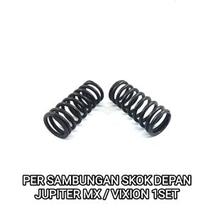 Per Sambungan Skok Depan Jupiter MX (Harga Per Set Isi 2) - Pir Peer Peninggi Suling Sok Shockbreaker Depan Yamaha Jupiter MX 135 Lama Old Jupiter MX New 135 Vixion Lama Old Panjang 4 Centi CM