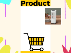 Kris Air Cooler Evaporative 15L 1800cmh Ac Portable Warna Putih Pakai Roda Pendingin Ruangan Dengan Remote Kendali Jarak Jauh 15Liter