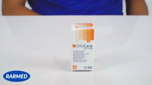 Hộp 25 que thử đường huyết OGCarre Glucose Strips 25 que cho máy OGCarre
