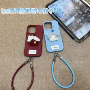 Tag three-dimensional plush house for Huawei mate70pro mobile phone case P80 niche nova14pro h260705