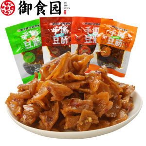 Delicious Hand-Torn Tofu Sticks Snacks Multiple Flavors Small Packaging Leisure Time Treats from Yushi Garden Brand