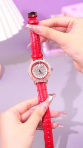Nubri COD Antik Kasual Tali Kulit Jam Tangan Wanita Cewek Original Berhadiah Aksesori Watch Model A7