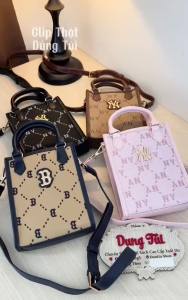 Túi monogram đeo chéo + quai cầm size 15 dáng đứng mẫu mới nhất full màu