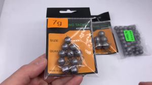 TEASER 3G-21G Luya Round Quick Hook Weight - Weight Insert for the Lead of the Luya Fishing Gear Accessory
