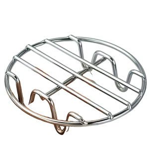 Giá Hấp Inox Ultra Mini Sức Khỏe Nồi Điện Nhỏ Nồi Hấp Lưới Thấp Miếng Lót Chân Cao Chân Chống Thấm Nước Khay Hấp Tròn Máy Tính Để Bàn