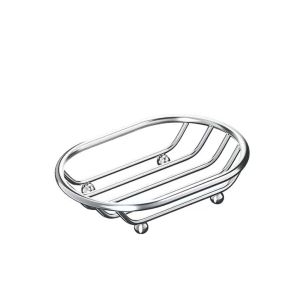 New Self Draining Stainless Steel Soap Rack Multifunctional Minimalist Style Draining Soap Dish Soap Tray Home Decor