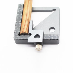 Height Gauge Depth Aluminum Alloy DIY Woodworking Tablesaw Height Measurement Tool