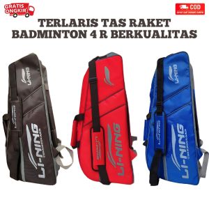 Tas Raket Badminton Ransel Murah 4R Anti Air