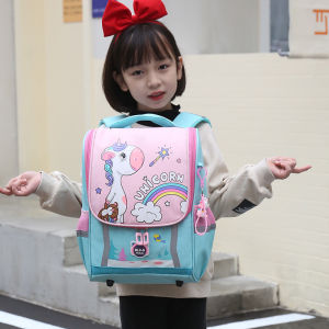 Kids Backpack Beg Sekolah Kindergarten Bag Primary School Cute Cartoon Lightweight Pre School Bag Unicorn Dinosaur Beg