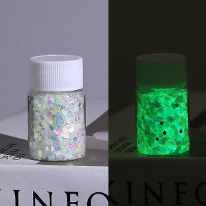 Bột Mịn Bột Kim Tuyến Lấp Lánh Dạ Quang Mơ Mộng Bột Kim Tuyến Lấp Lánh Màu Trong Suốt Cao Su Thủ Công Pha Lê